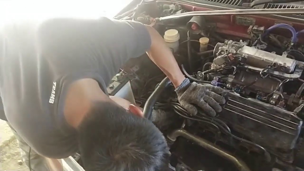 Tukar head gasket proton wira..