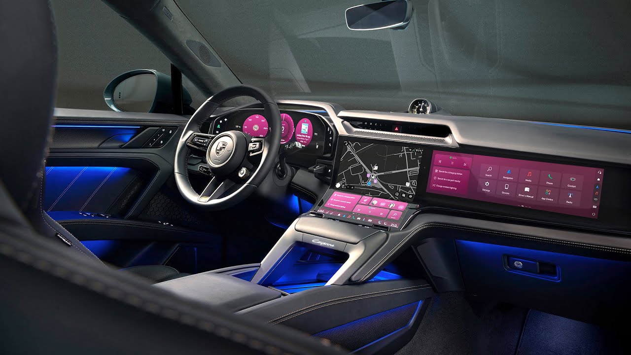 Porsche представил салон нового Cayenne. Такого нет даже у Xiaomi и Zeekr.