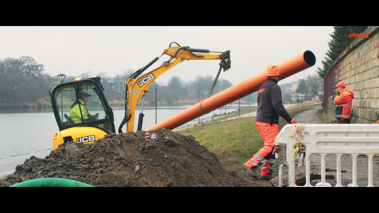Jamat - Przewiert gazociągu D315 Krak&oacute;w Bulwary pod Wawelem