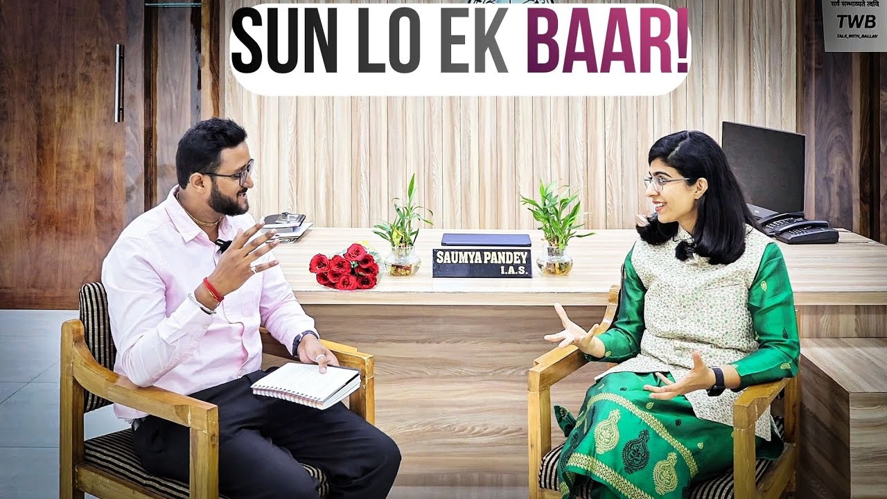 &ldquo;IAS Saumya Pandey: AIR 4 in First Attempt | Students, Distraction, Bhagwan & Motivation