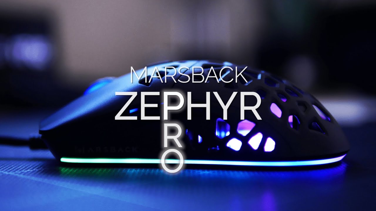 Marsback Zephyr Pro Gaming Mouse Unboxing Review