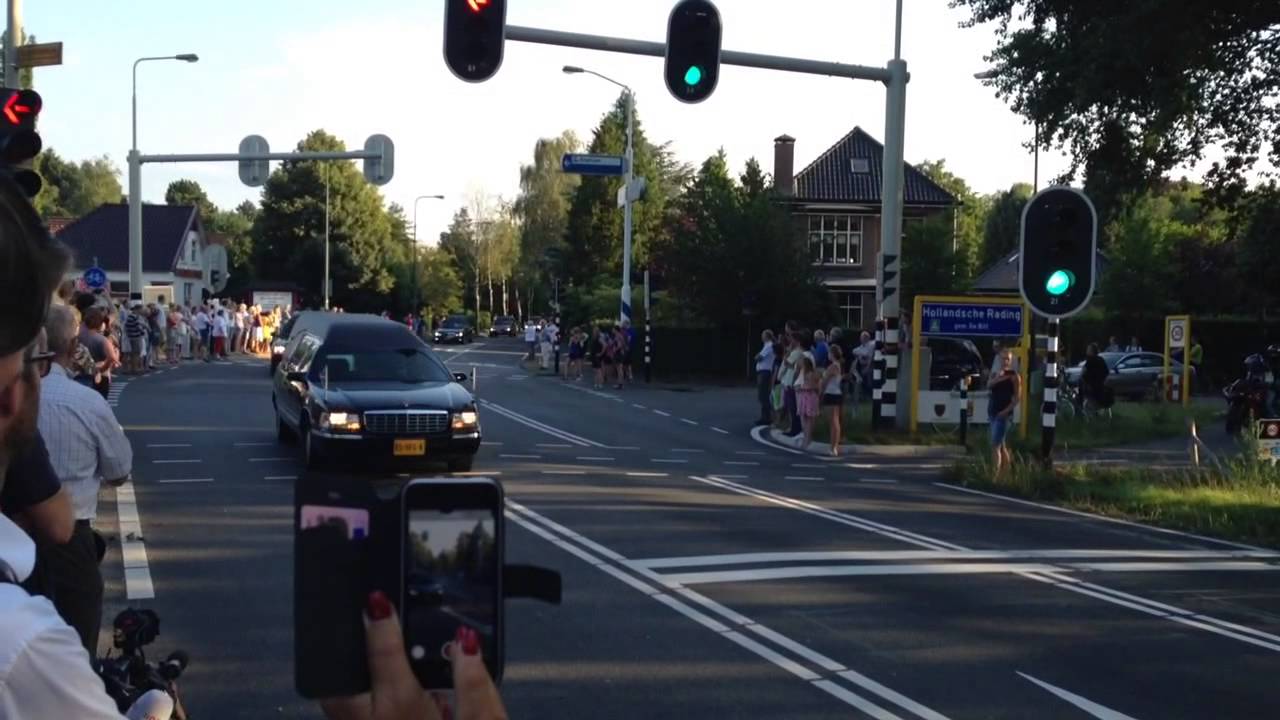 Impressive funeral procession of the victims of flight MH17 23 July 2014 (2nd day)