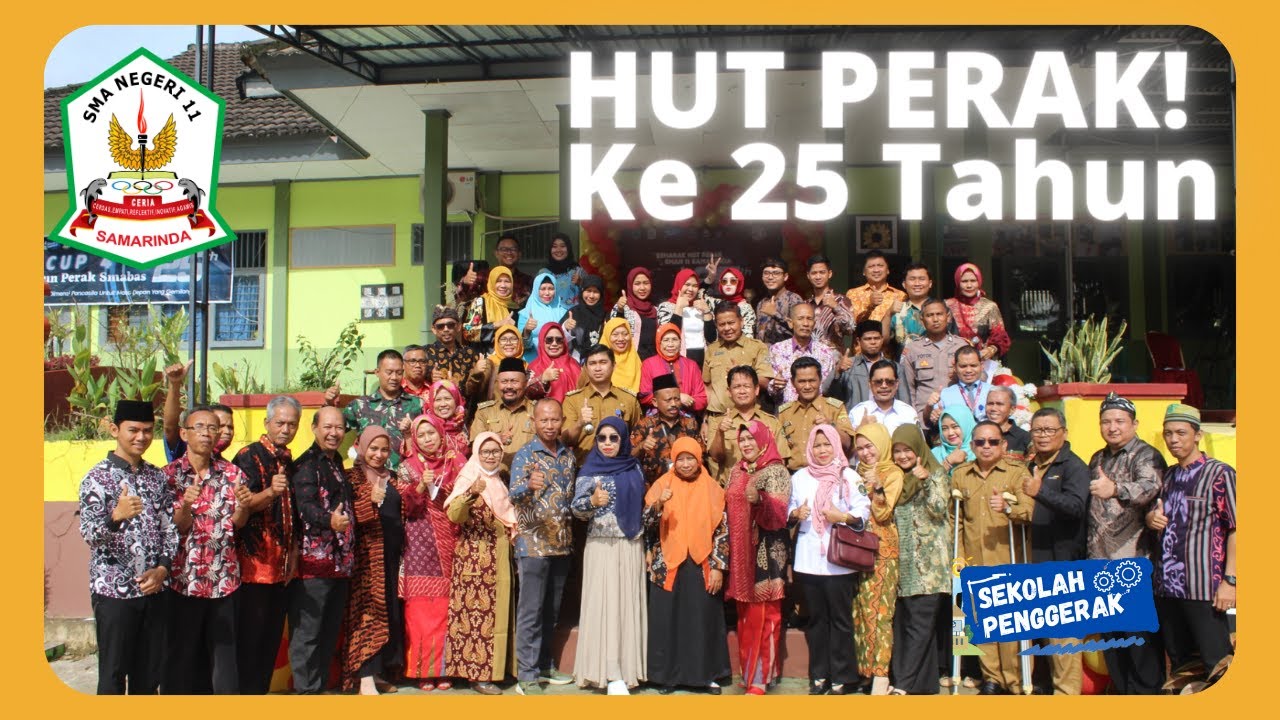 HUT SMAN 11 Samarinda ke 25 Tahun