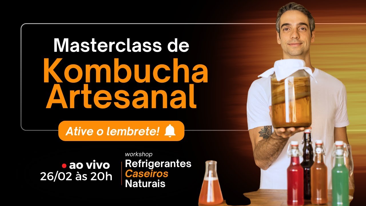 Masterclass de Kombucha Artesanal