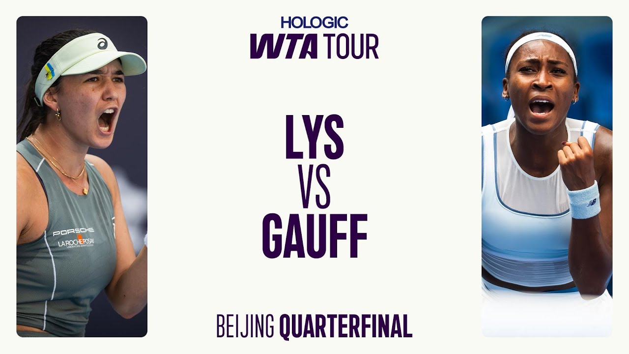 Eva Lys vs. Coco Gauff  | 2025 Beijing Quarterfinal | WTA Match Highlights