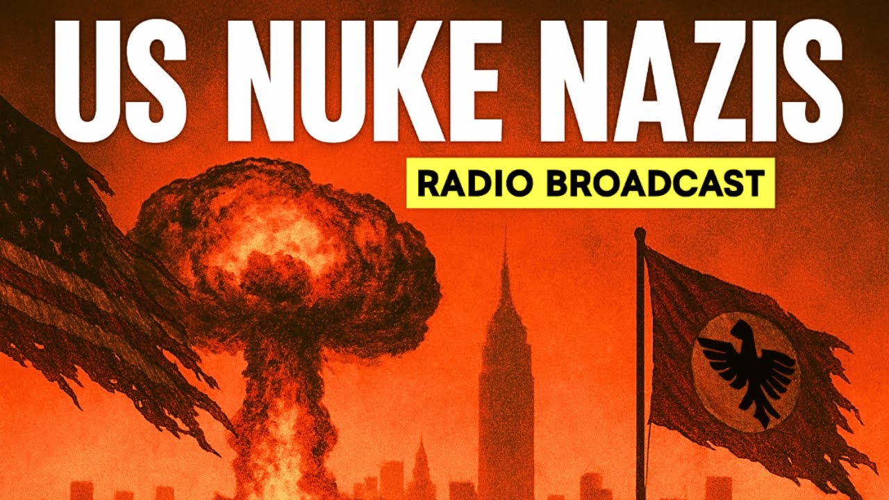 You Are Listening To The Radio as the US Drops Nuclear Bombs on Nazi Germany during World War 2