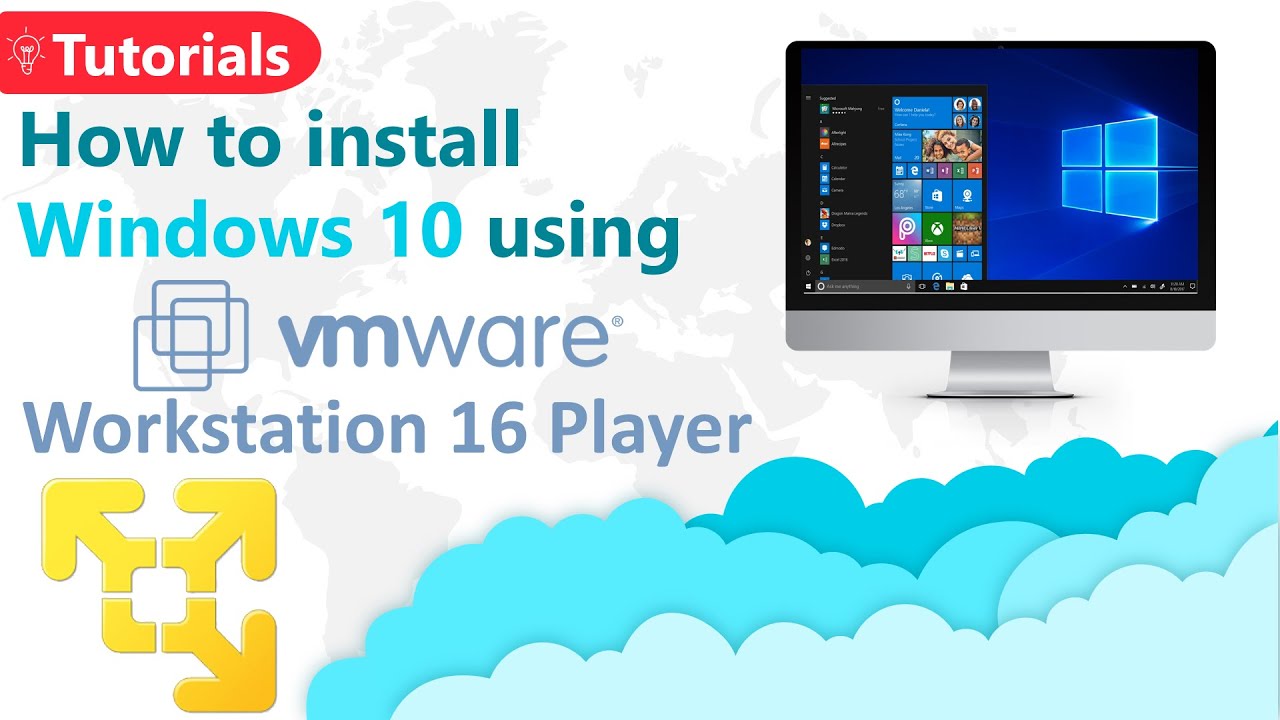 Как установить Windows 10 с помощью VMware Workstation 16 Player | Виртуальная машина Windows 10