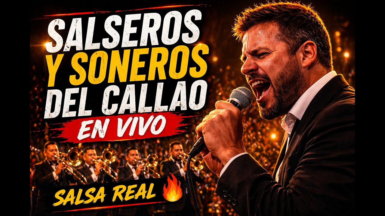 SALSEROS Y SONEROS DEL CALLAO   En Vivo &ndash; Versi&oacute;n Tarima #salsaperuana #salsaperucha