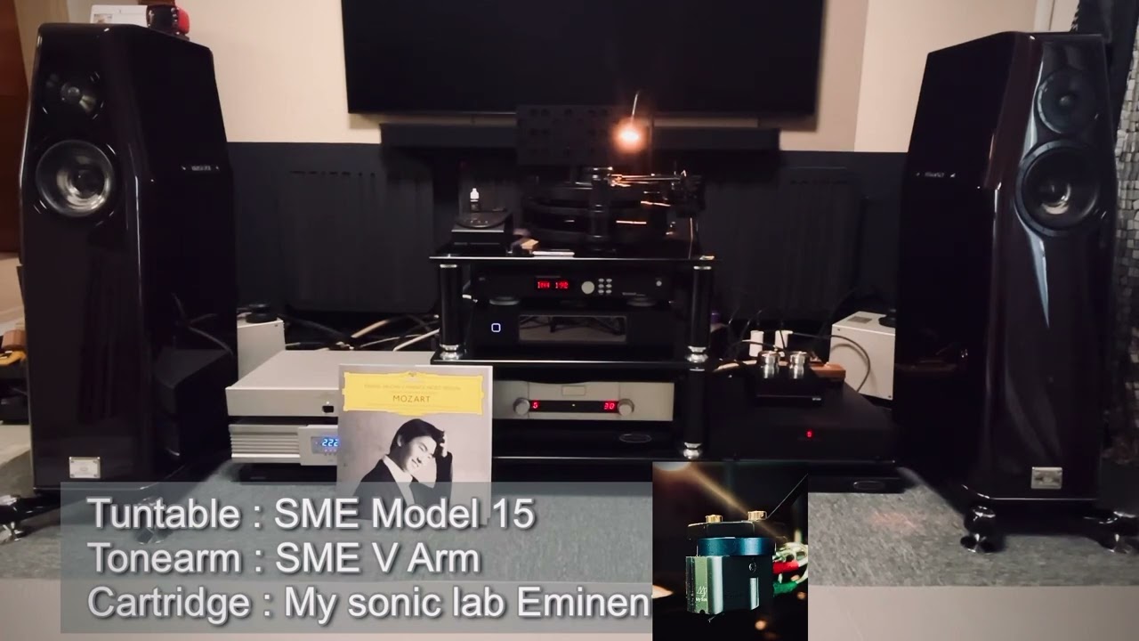 Kharma S7-S + Goldmund 37s + SME 15 + Mysonic Lab Eminent / Cho Seong Jin