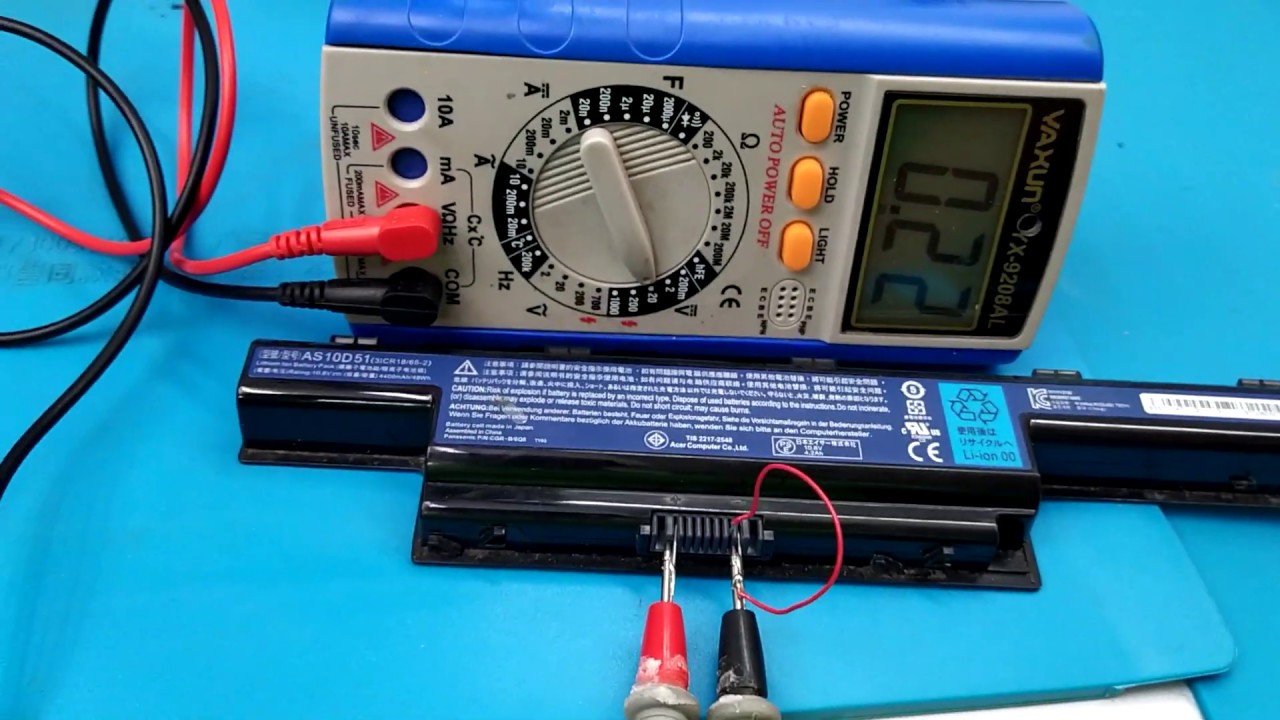 C&oacute;mo probar la bater&iacute;a del laptop - How to test laptop battery