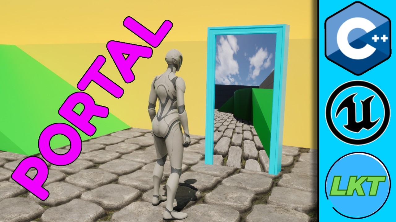 Create a Simple Portal System in Unreal Engine C++
