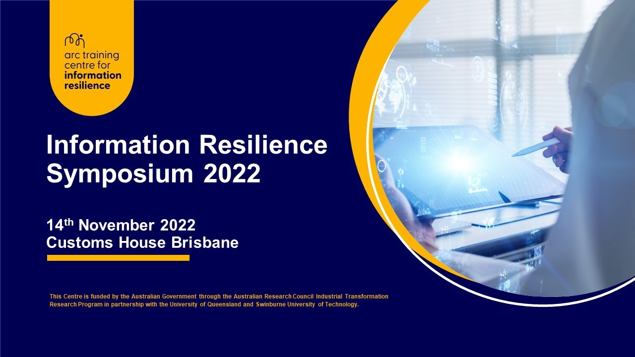 CIRES Information Resilience Symposium 2022