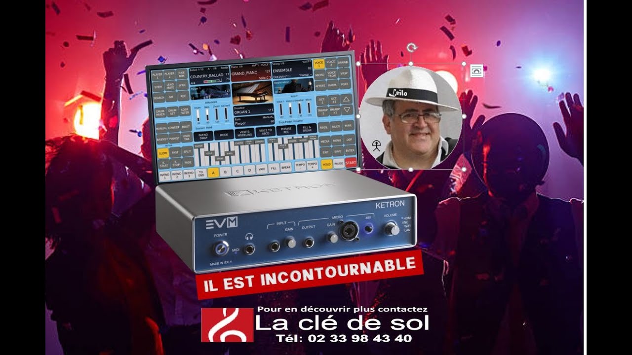 KETRON EVM information Leilo Visca&iuml;no