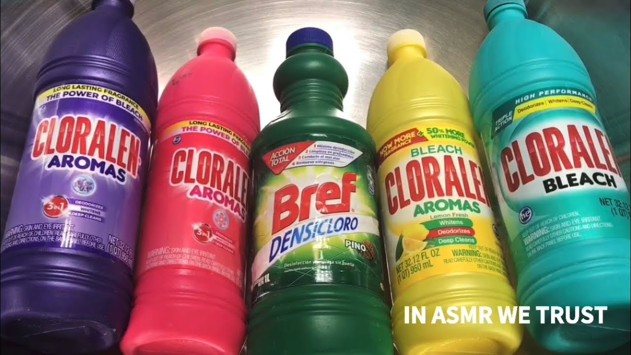 ASMR 🤍Liquid Bleach Overload🤍 Color Changing Paste 🤩