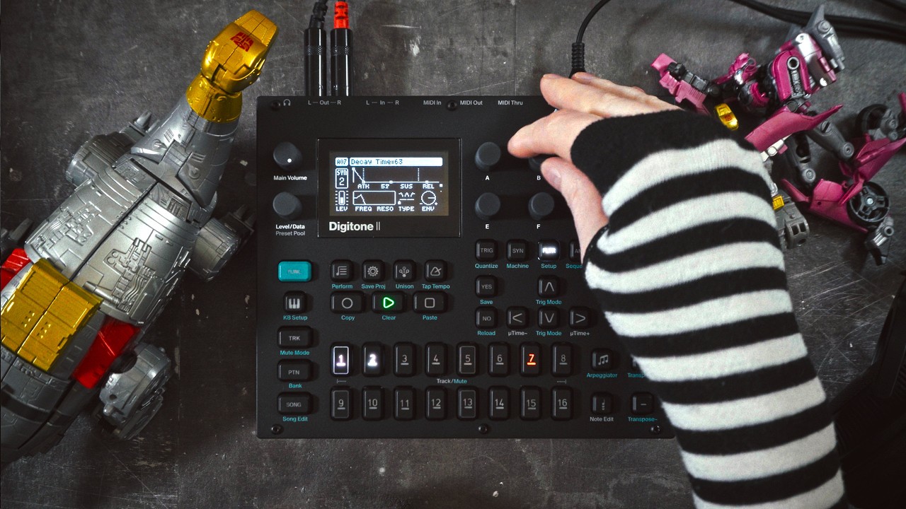 DIGITONE II = DFAM // New Pattern/Soundpack 