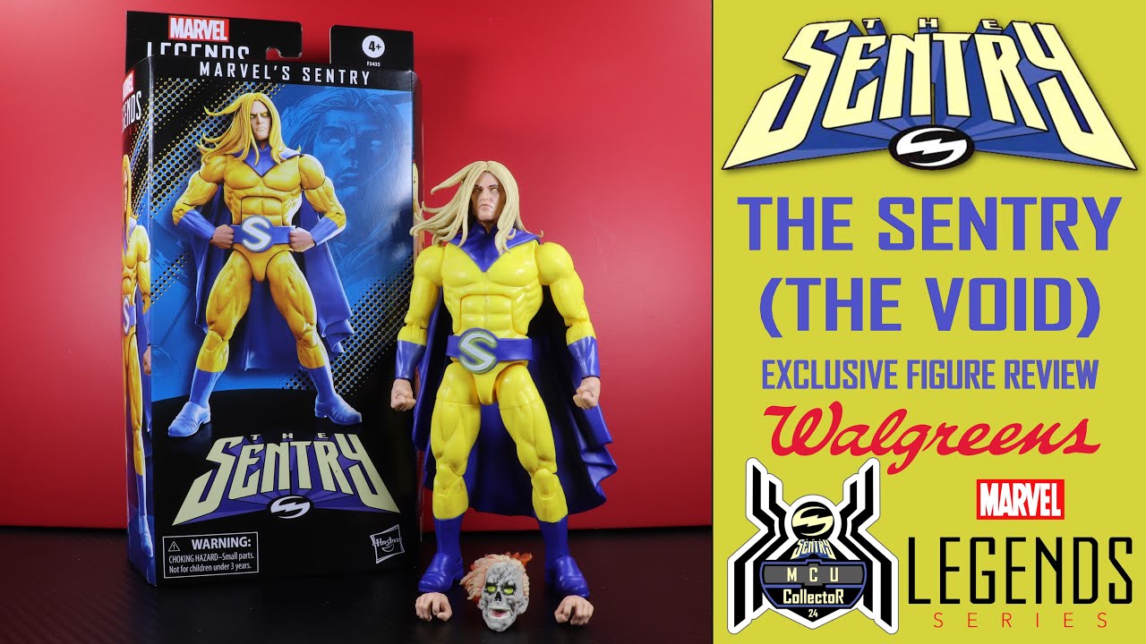 Обзор эксклюзивной фигурки Marvel Legends THE SENTRY The Void Боба Рейнольдса из Walgreens