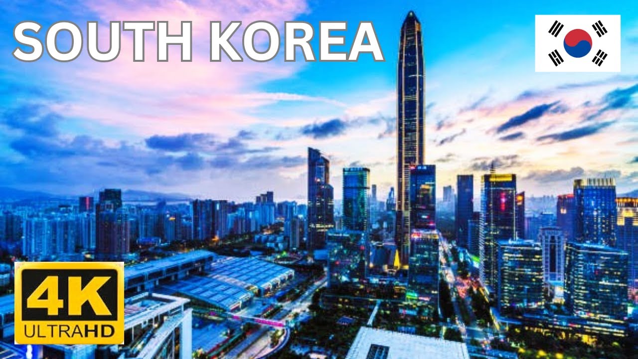 SOUTH KORE 4K UHD VIDEO 60FPS BY DRONE Dolby vision