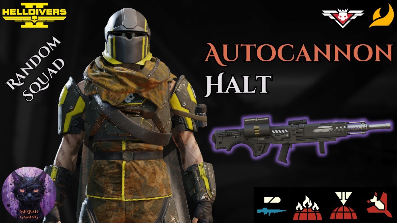 Helldivers 2 - Autocannon  & Halt | Terminids | Super Helldive Gameplay