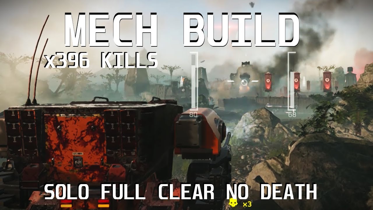 Helldivers 2 - MECH BUILD - Exosuit Loadout - Solo Full Clear No Death - Super Helldive - Automatons