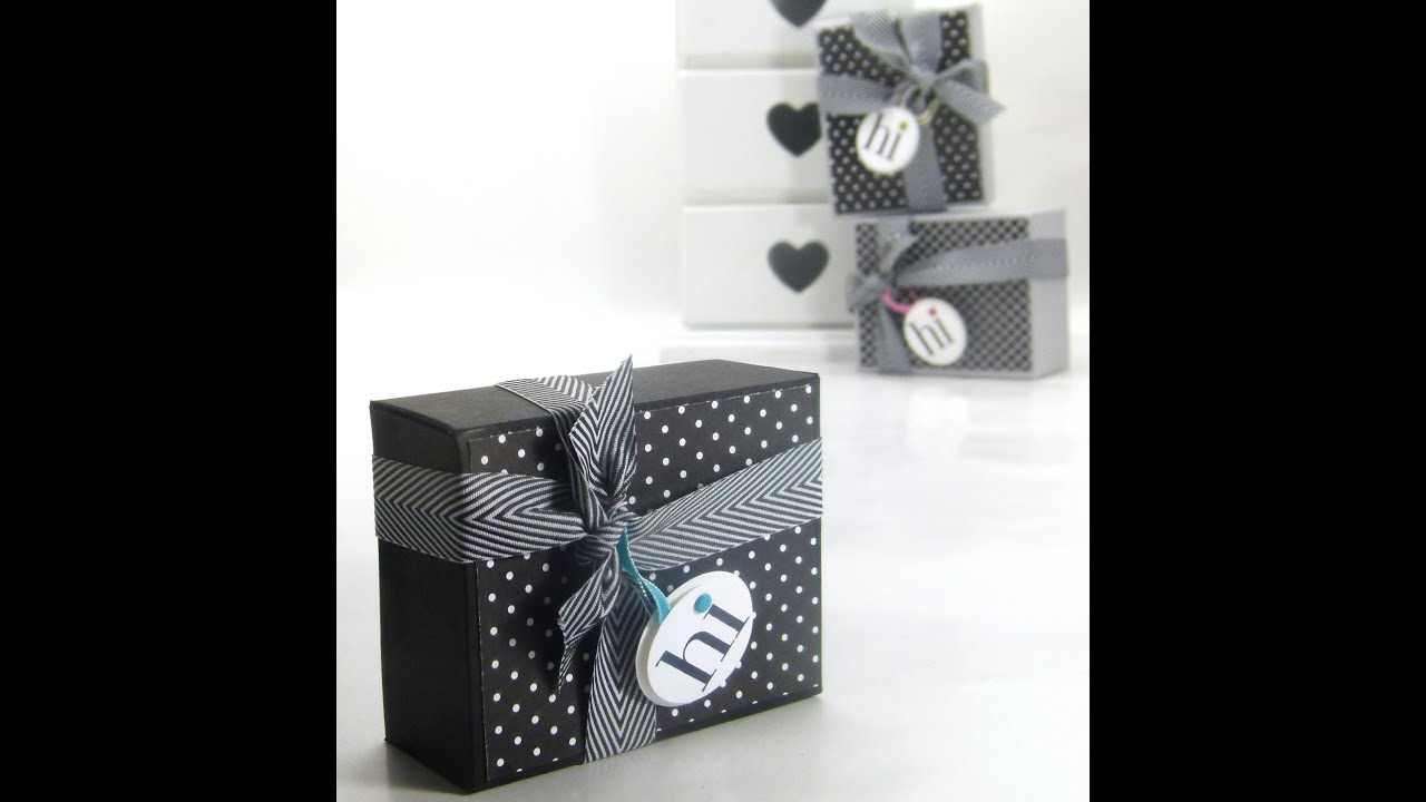 Stampin Up UK Black and Bright Box Tutorial