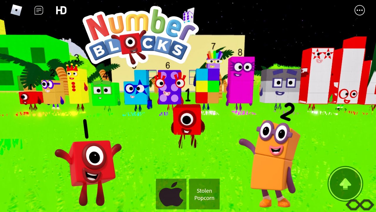 Numberblocks Roblox Land