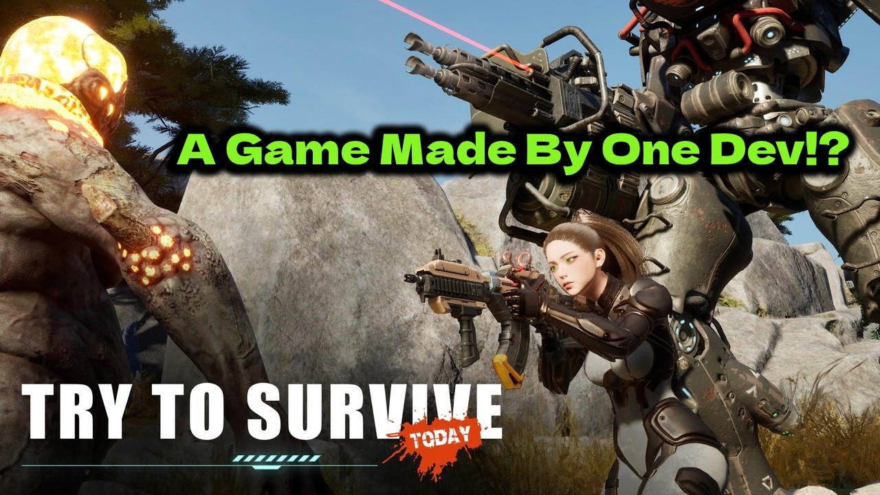 Try To Survive Today | I Tried This Russian Made Game By One Dev