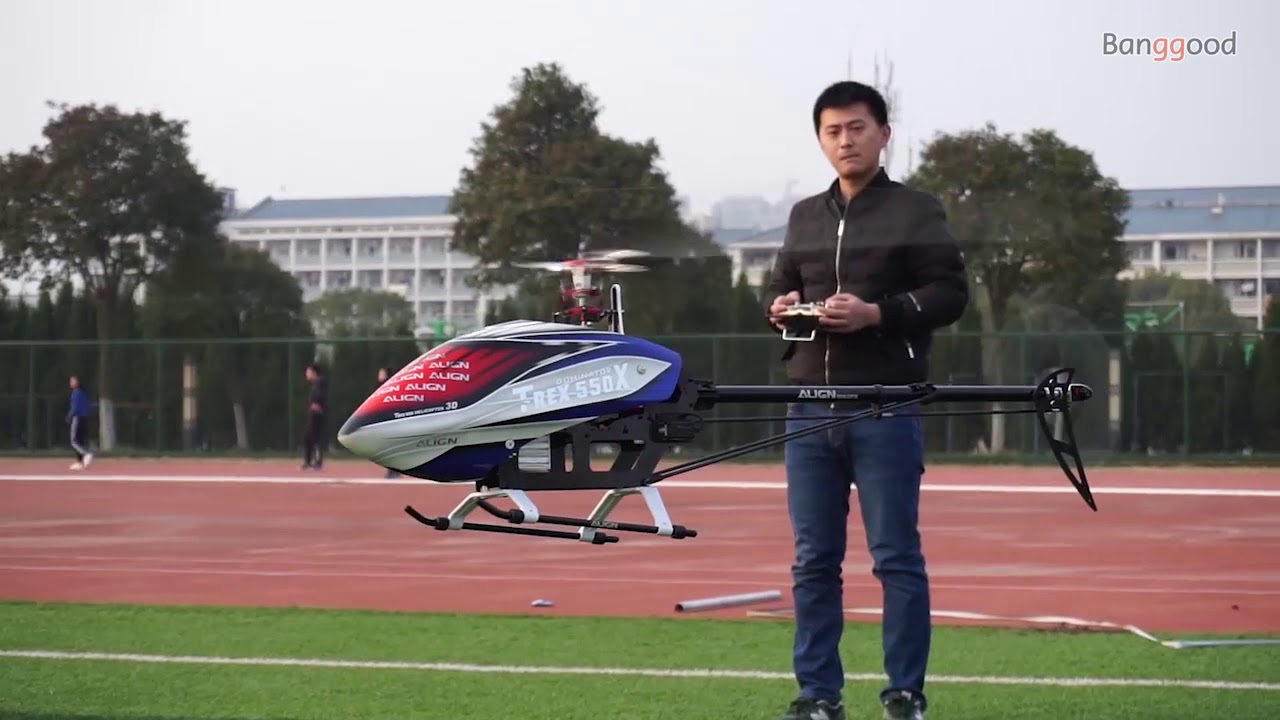 ALIGN DONINATOR T-REX 550X 6CH 3D Flying RC Helicopter Super Combo