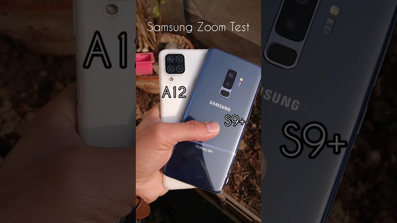 Camera Zoom Battle: Samsung S9 Plus vs A12 Showdown