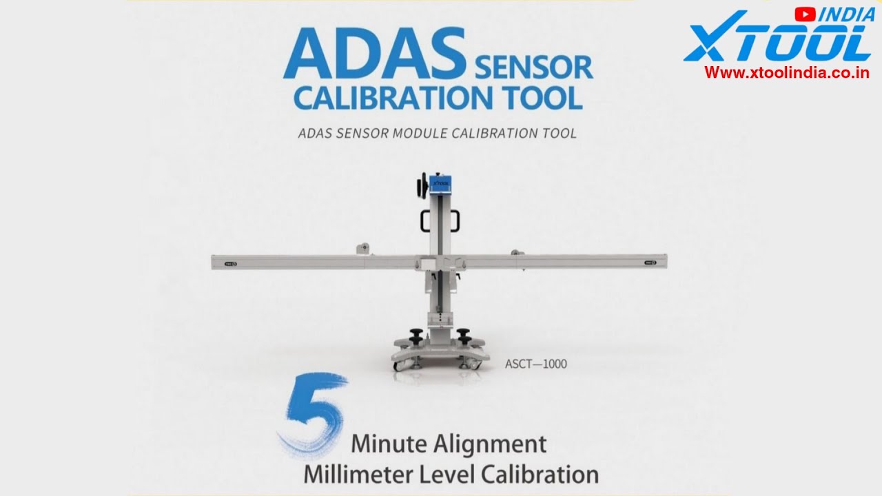 ADAS Sensor Module Calibration With Help of X-TOOL