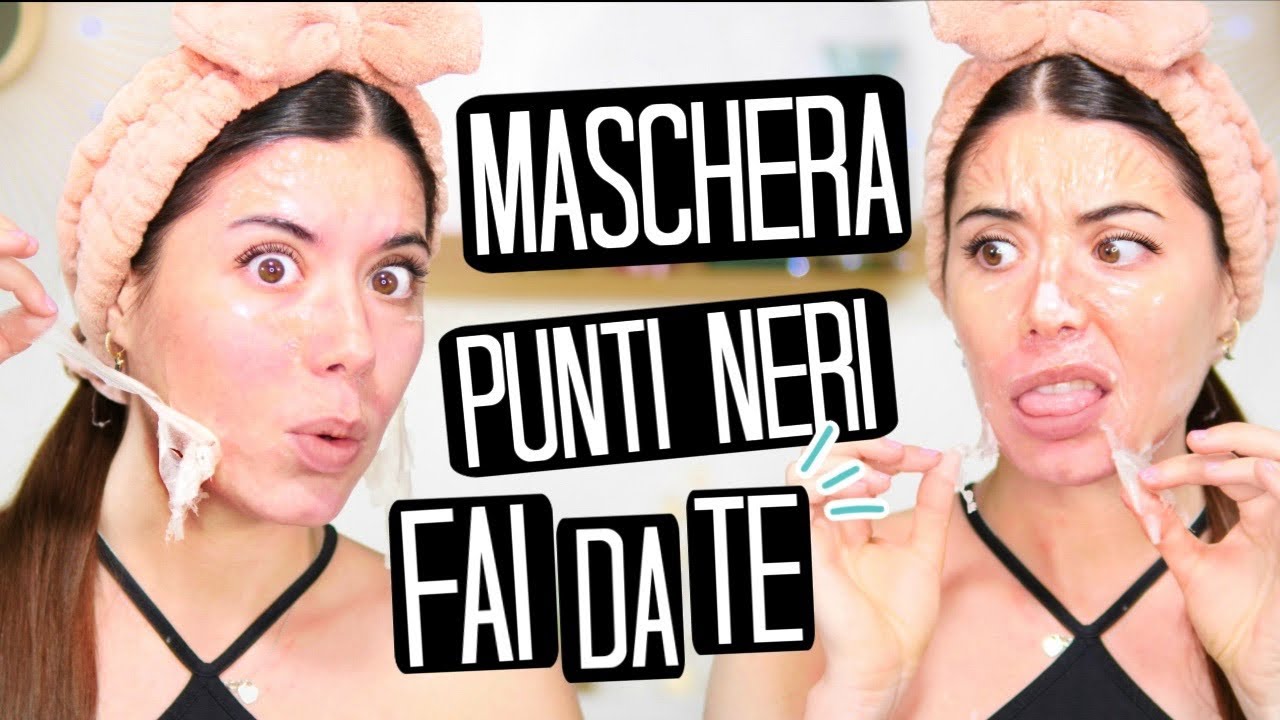 MASCHERA FAI DA TE PEEL OFF PER PUNTI NERI BRUFOLI e PELLE IMPURA!!! | Adriana Spink