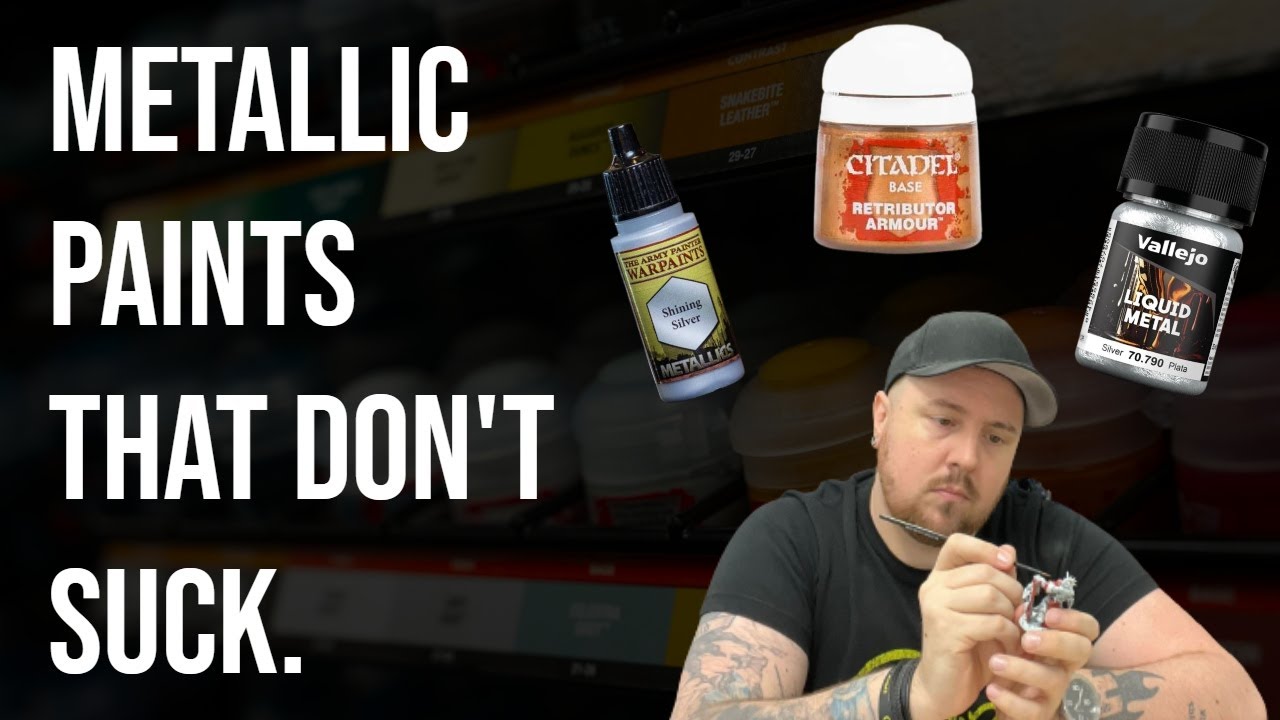 What are the Best Metallic Paints for Warhammer