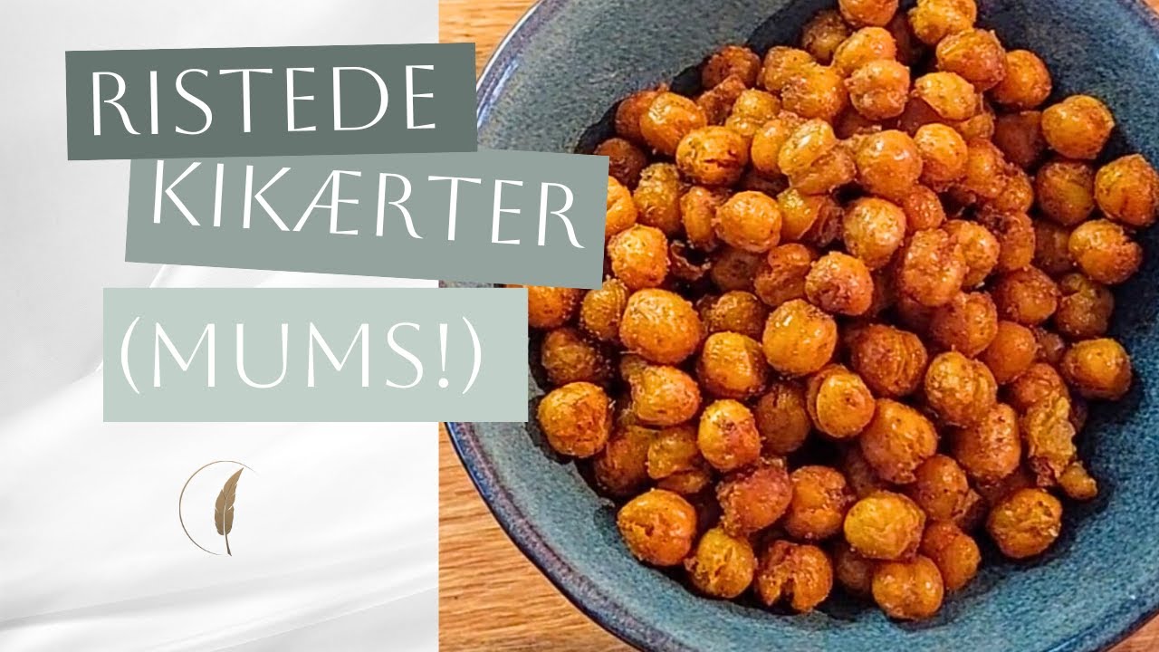 Ristede kikærter i airfryer (SÅ lækre!)