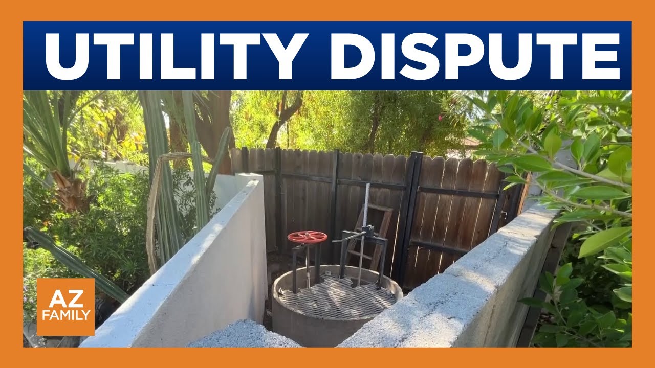 Phoenix utility easement blocked by homeowner’s wall, upsetting neighbors