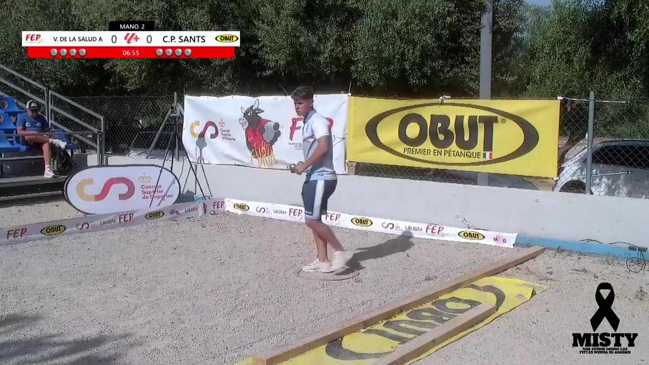 Campeonato de España dupletas juvenil. V de la salud vs Sants. 1/8 de final. Vélez Rubio. ¡PARTIDON!