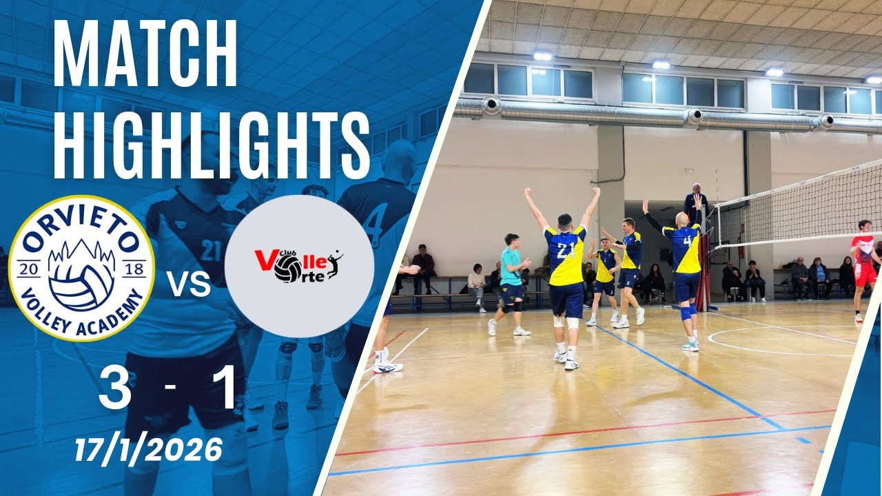 Vittoria pesante contro Orte: 3-1 e aggancio in classifica | Orvieto Volley Academy
