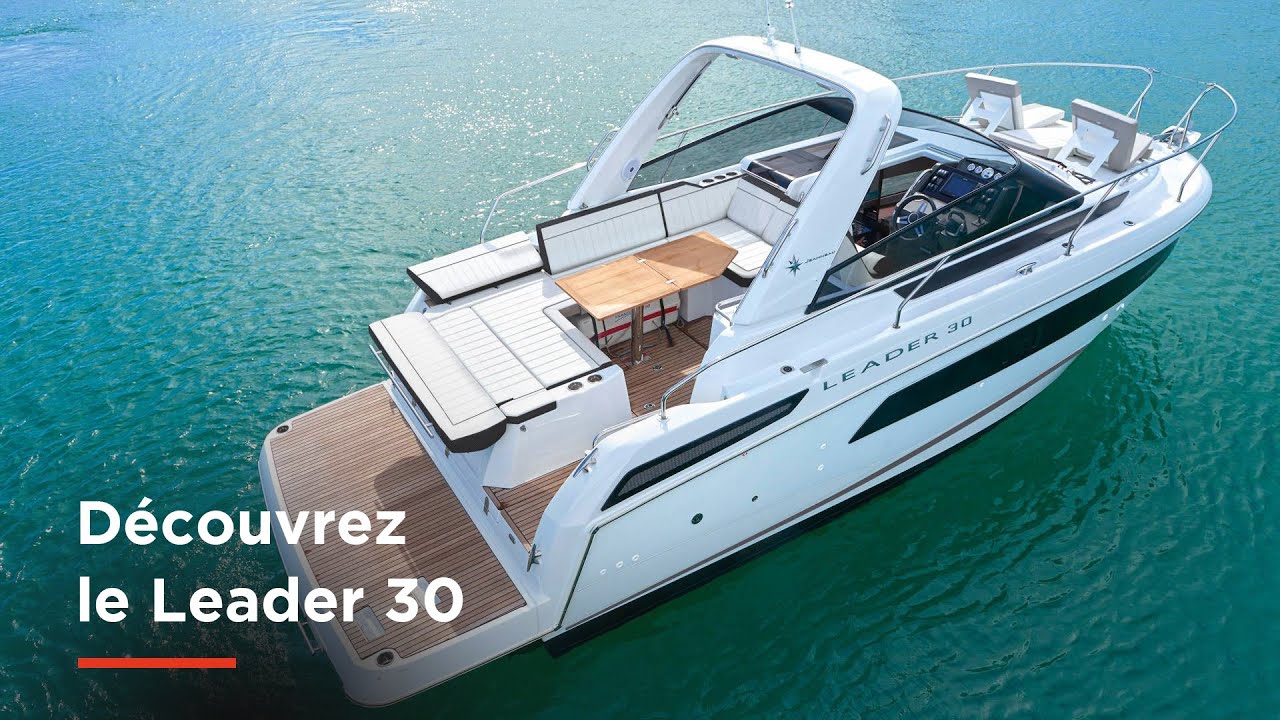Essai du Leader 30 de Jeanneau | Un bateau &agrave; moteur puissant et maniable