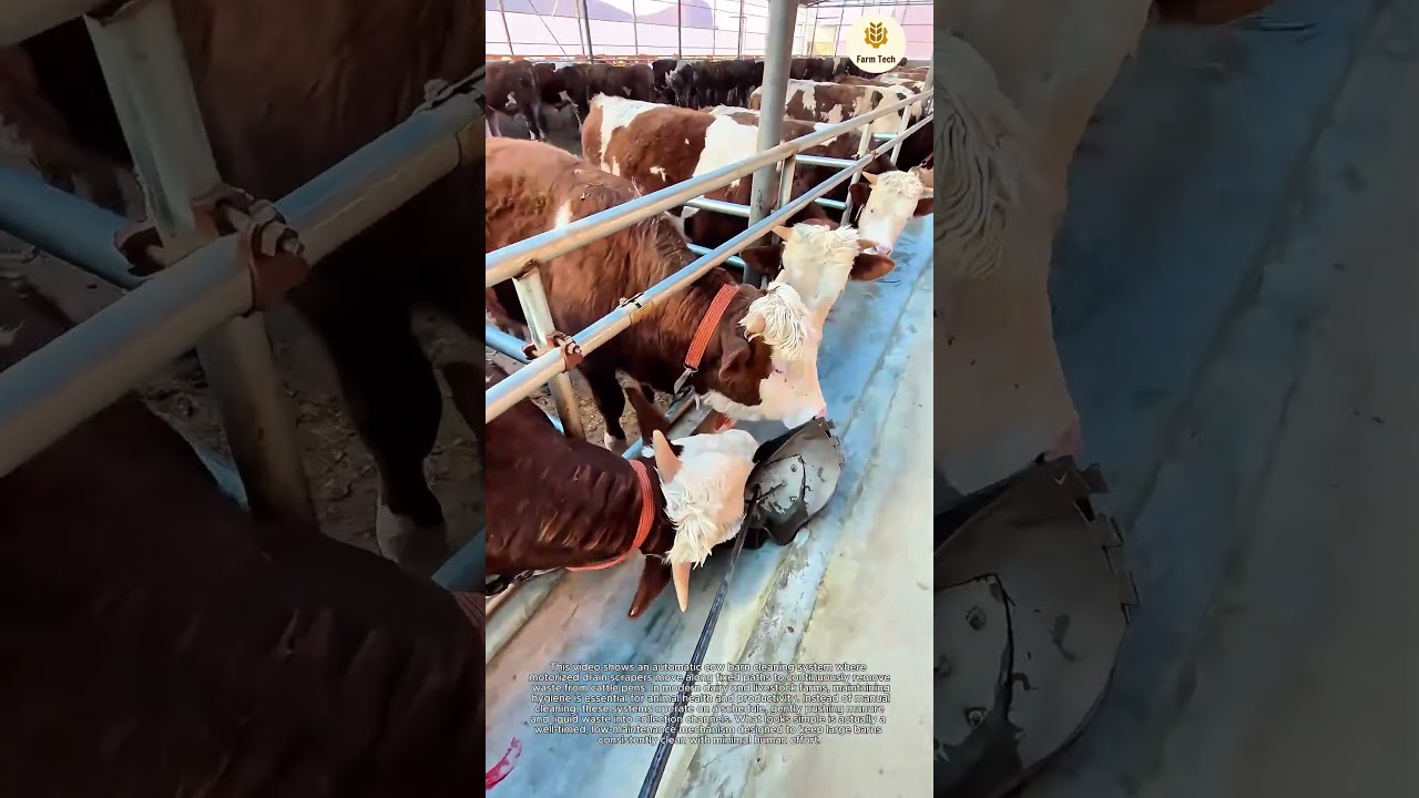 Automatic Cow Barn Cleaning System: How Smart Drain Scrapers Keep Cattle Pens Spotless Effortlessly