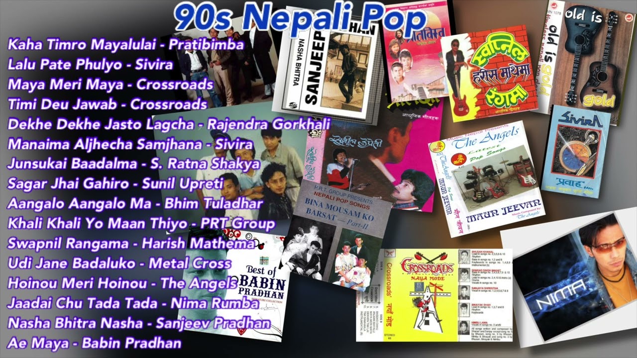 90s Nepali Old Pop Songs Collection Vol.1