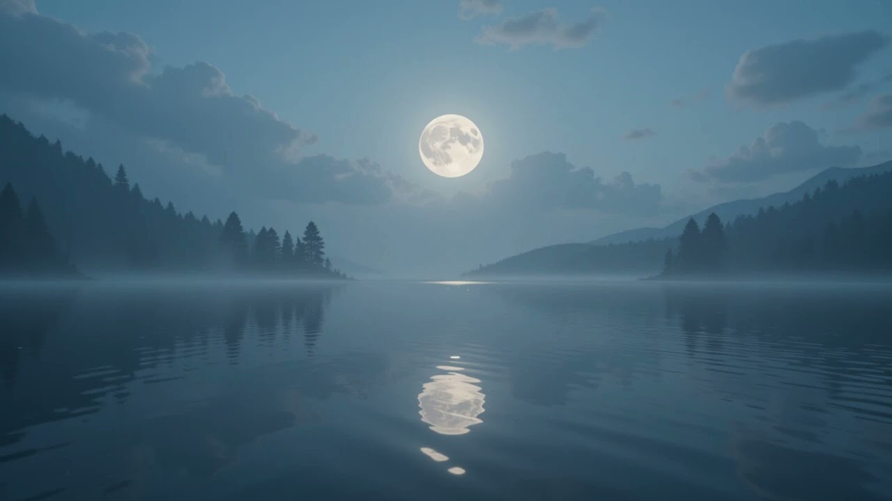 [Aural Haven]--Starlit Lake: Moon Reflection / 별빛 호수: 달빛의 반영