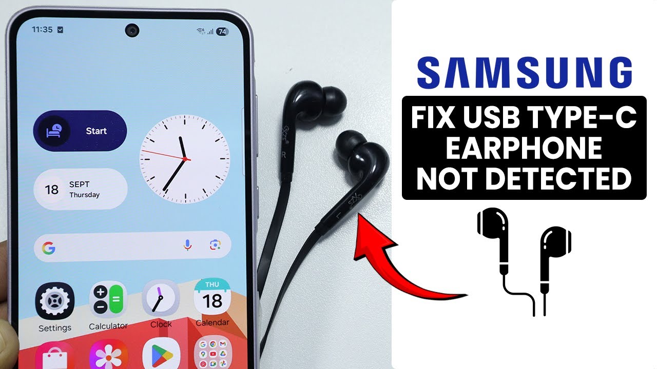 [Fixed] Samsung Phone: USB Type C Earphone Not Detected Issue