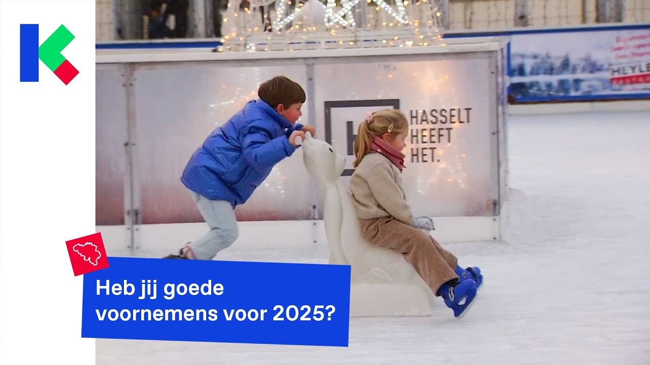 Heel wat kinderen hebben goede voornemens voor het nieuwe jaar