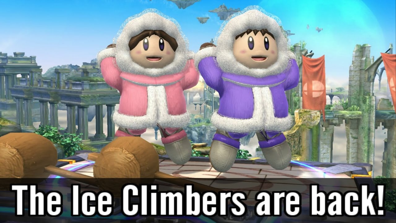 Complete Ice Climbers Import, Moveset & Animations - Super Smash Bros. Wii U Mods