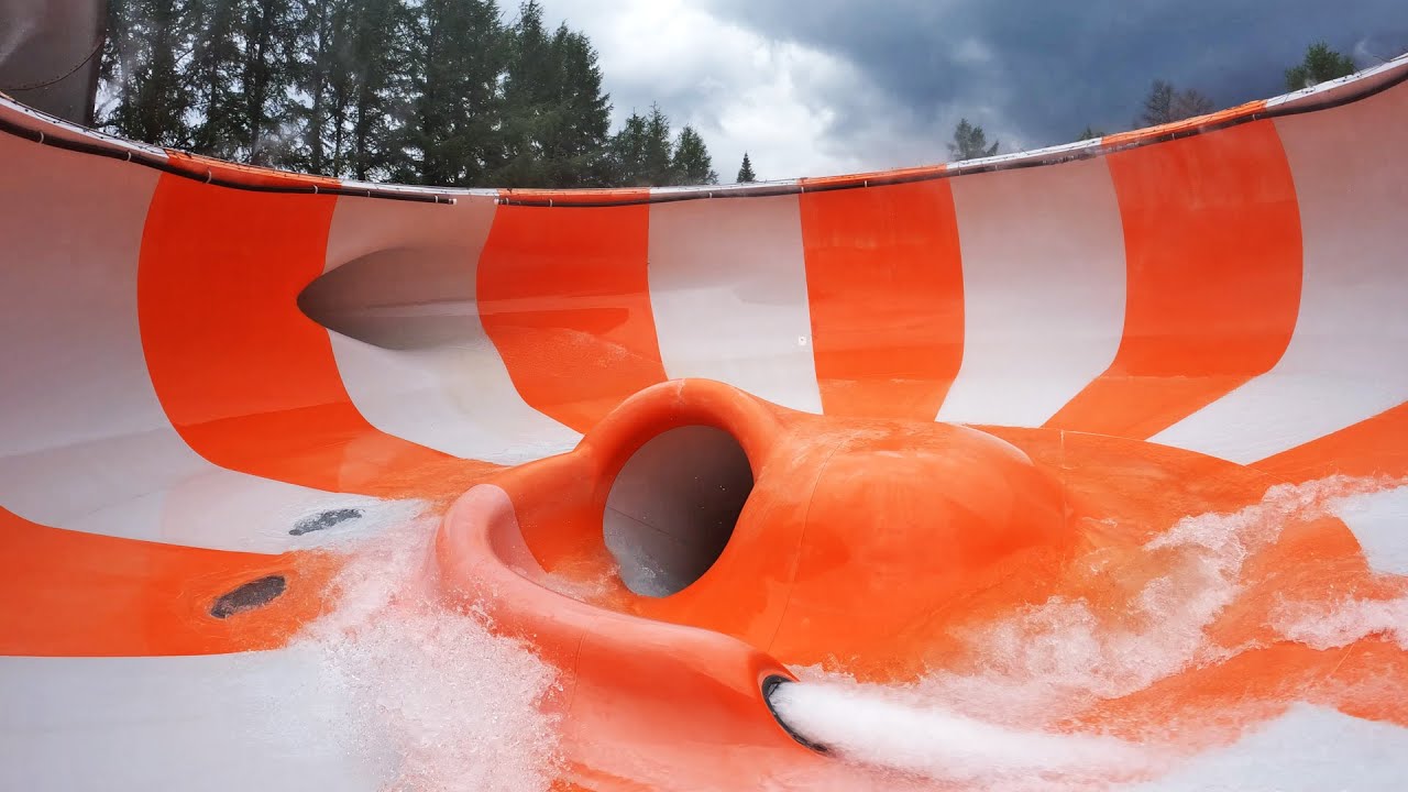Unique Bowl Slide w/ Attached Dark Ride! La Marmite POV