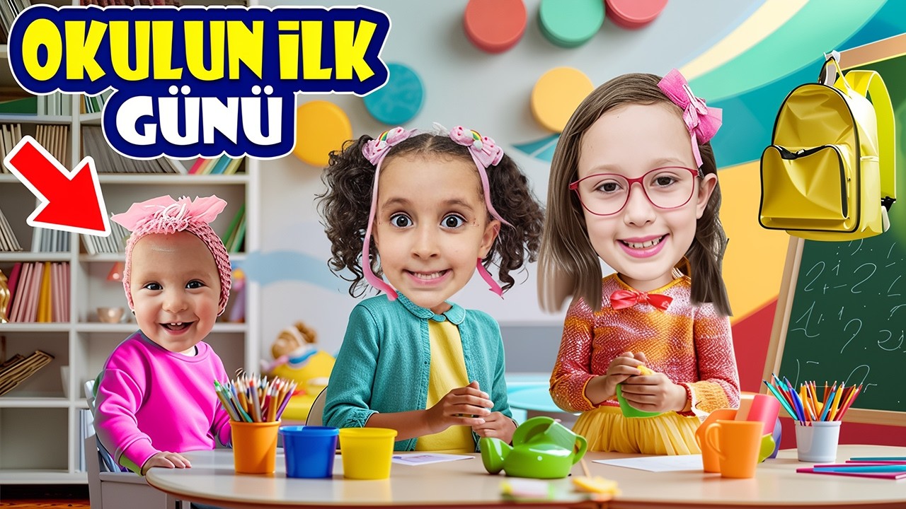 OKULUN İLK GÜNÜ !! BANU ALYA İLE OKULA HAZIRLIK !! VLOG !!