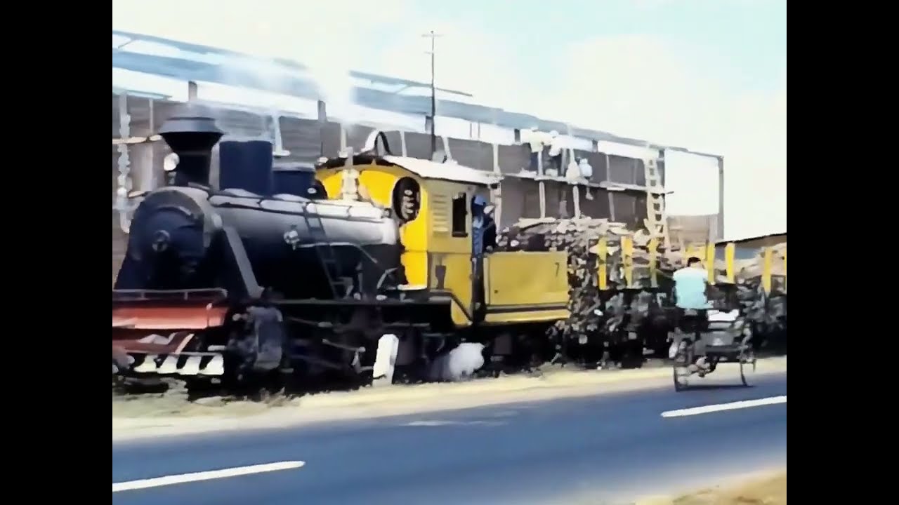 PG Kebon Agung Steam along the streets