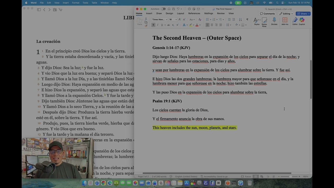 Genesis 1 Verso 1
