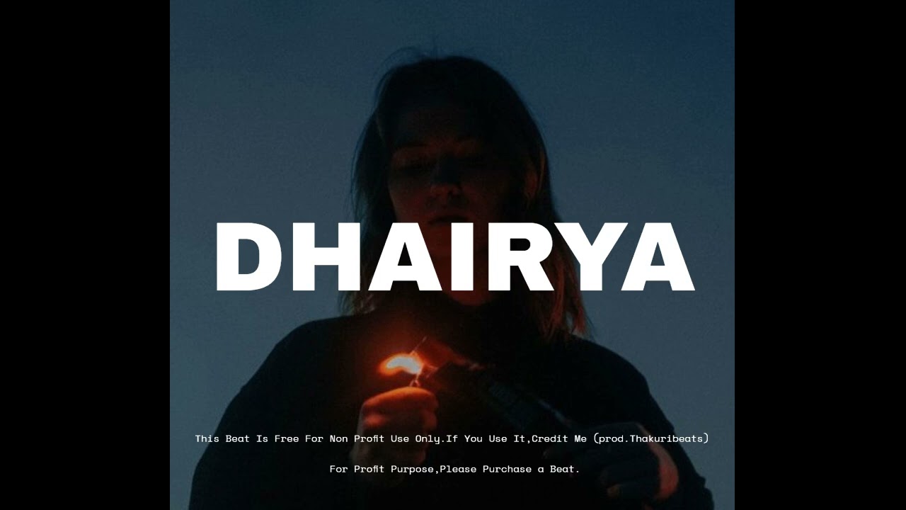 Vten x Rex Melodic Trap Type Beat - ''Dhairya'' l Nepali Sad Rap Beat
