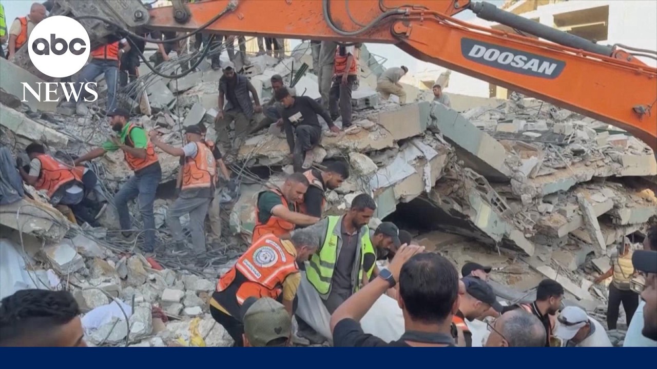 Dozens missing in Deadly Gaza building collapse