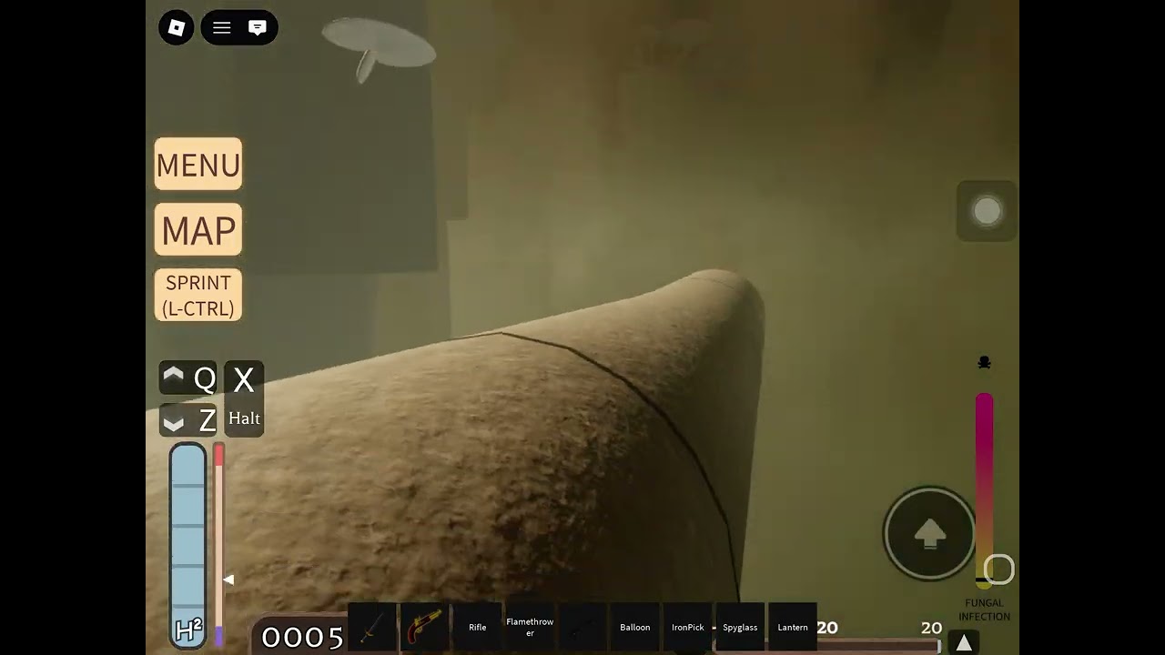 Spore wall exploration.