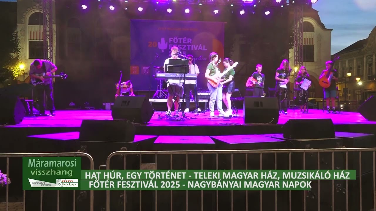 Hat húr, egy történet - Muzsikáló Ház program gitárosainak koncerje